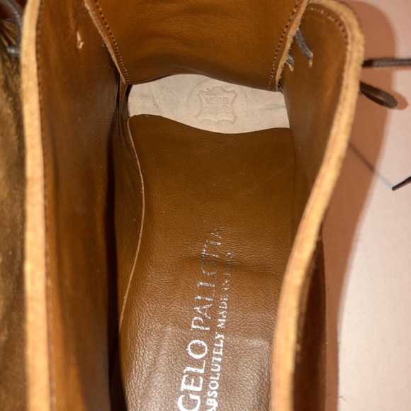 Angelo Pallotta Men's Suede shoes 7Sz - Picture 5 of 9